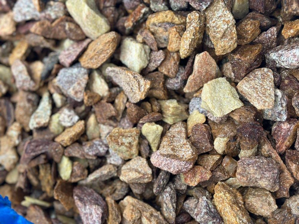 Златолит персиковый декоративная каменная крошка купить в Ижевске