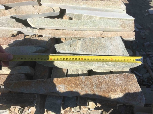 Горбушка златолит золотистый для облицовки купить в Ижевске