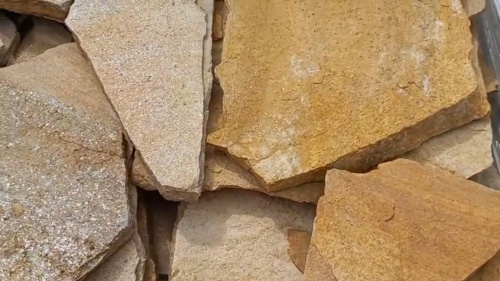 Плитняк златолит жёлтый для фасада 1,5-3 см купить в Ижевске