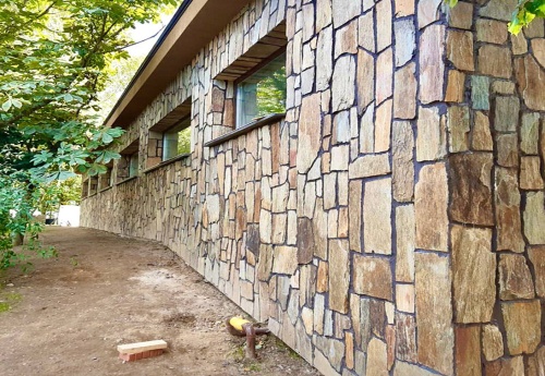 Плитняк кора дерева для цоколя, отмостки купить в Ижевске