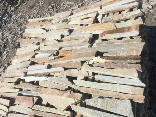 Горбушка златолит золотистый для облицовки купить в Ижевске