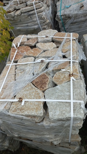 Плитняк галтованный гранитный для ландшафтного дизайна купить в Ижевске