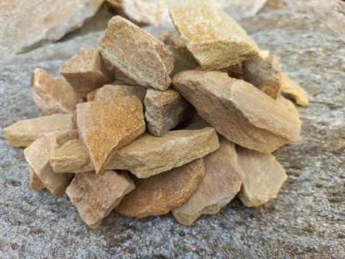 Златолит жёлтый декоративная каменная крошка купить в Ижевске