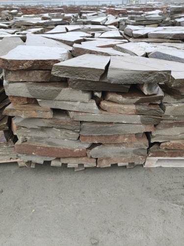 Плитняк песчаник серо-зелёный для мощения 60-65 мм купить в Ижевске